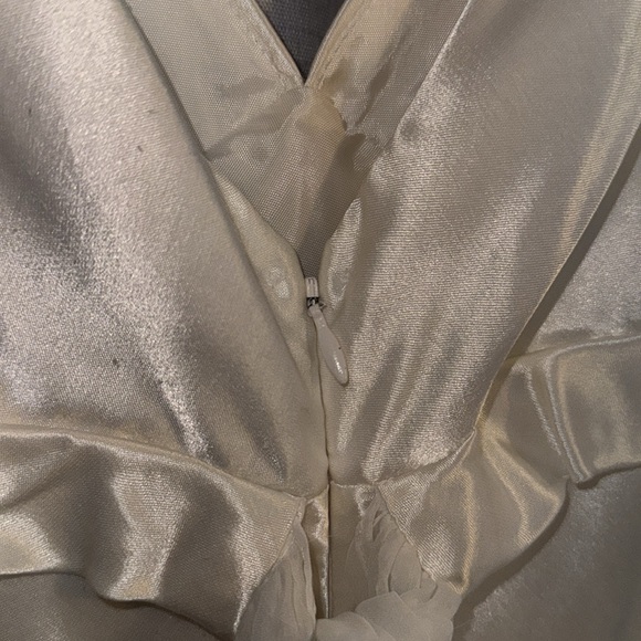 Niki by Niki Livas Wedding Dress Off-White Size 14 - Picture 9 of 11